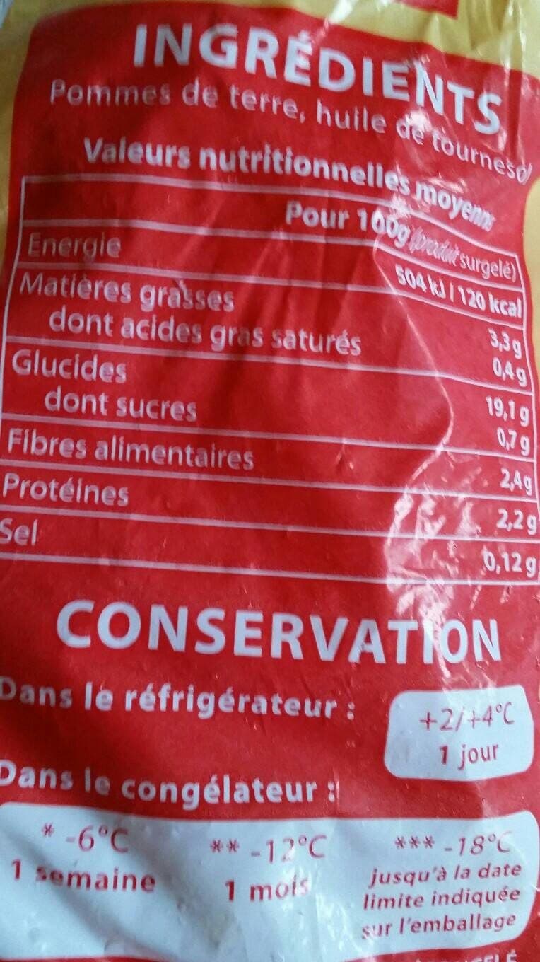 Vit Doré Pommes rissolées packshot