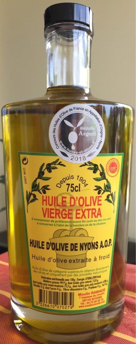 Open Food Facts Huile d'olive vierge extra packshot