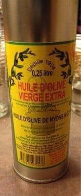 Huile Olive De Nyons Huile d'olive packshot