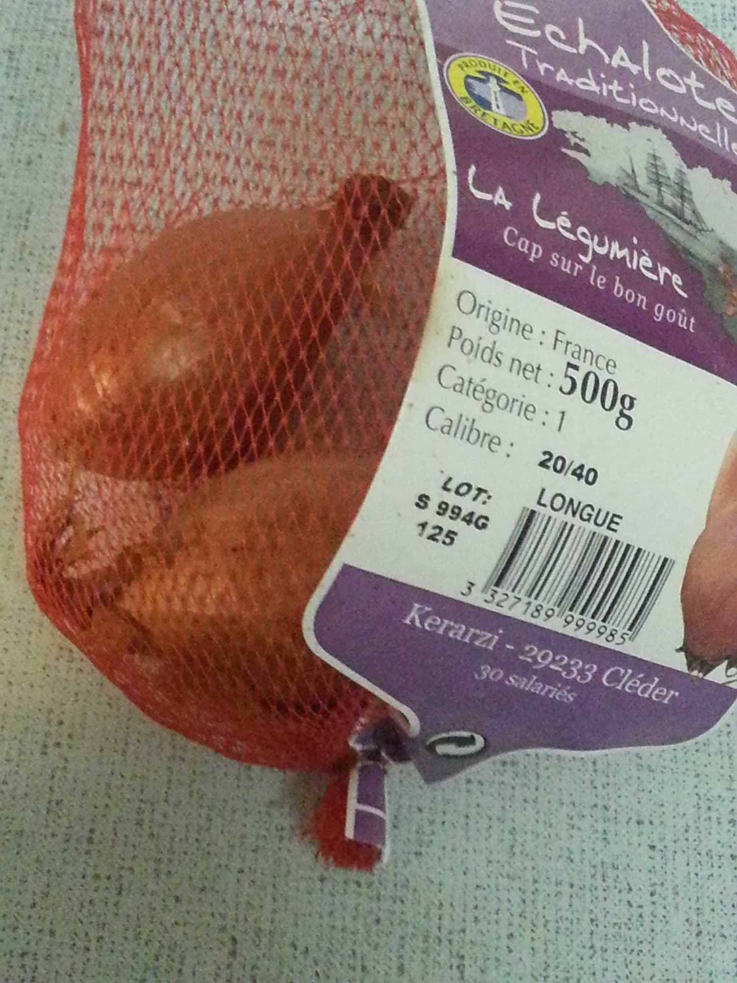 Open Food Facts Echalote Traditionnelle packshot