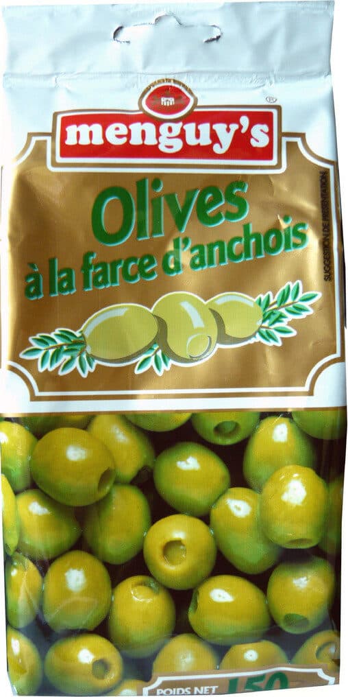 Menguy's Olives à la farce d'anchois packshot