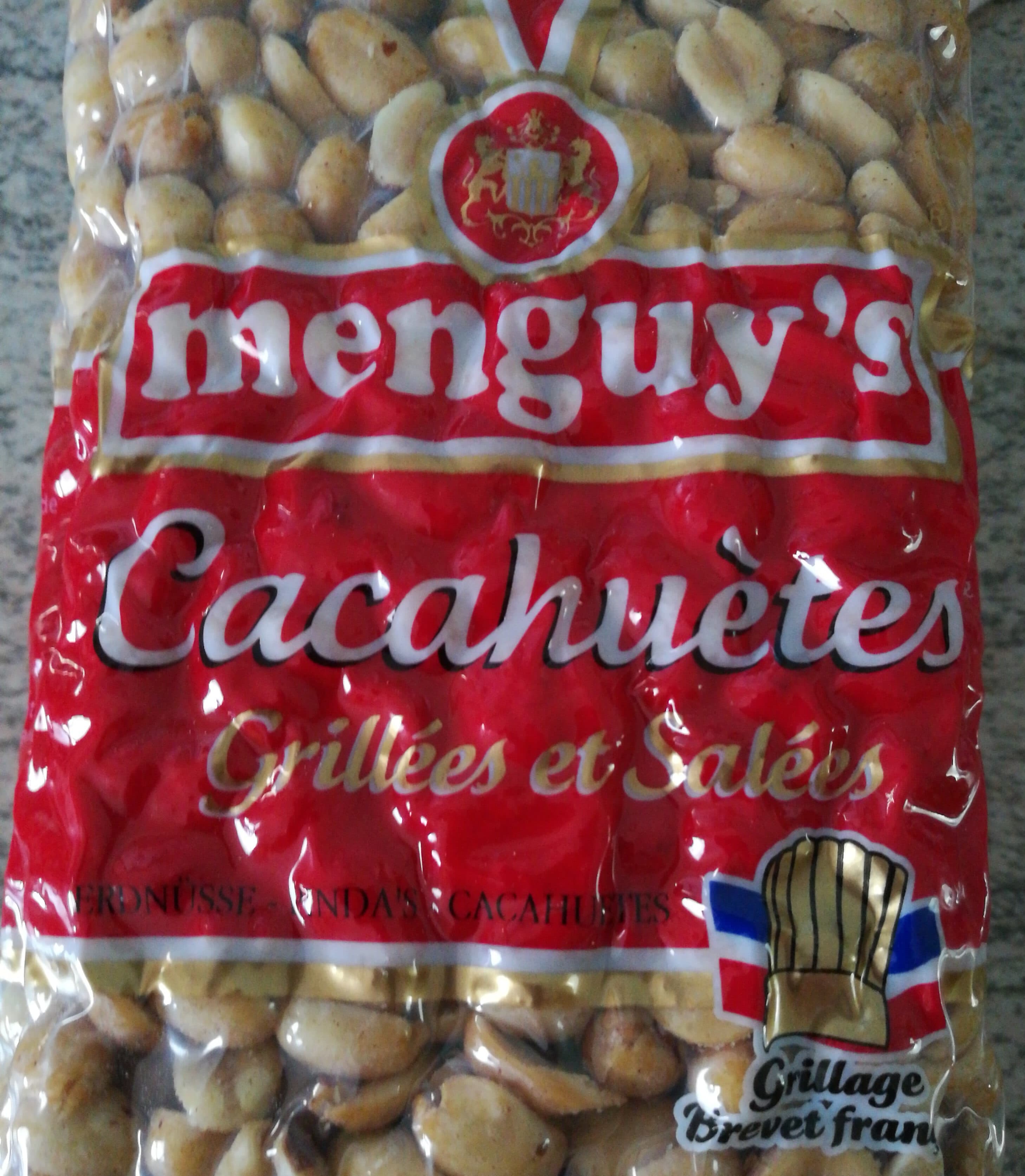 Menguy's Cacahuètes grillées et salées packshot