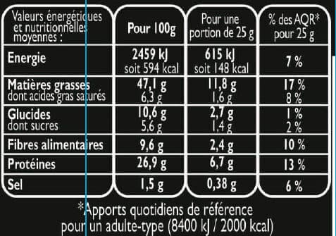 Menguy's Cacahuètes grillées à sec packshot
