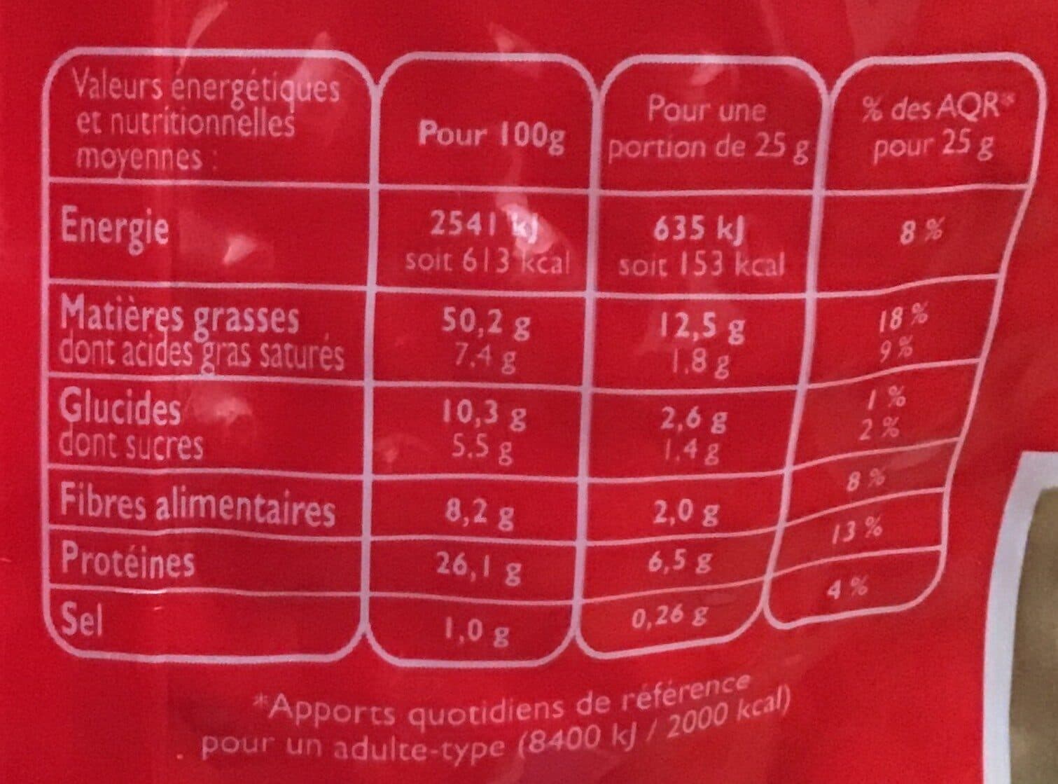 Menguy's Cacahuètes grillées salées packshot