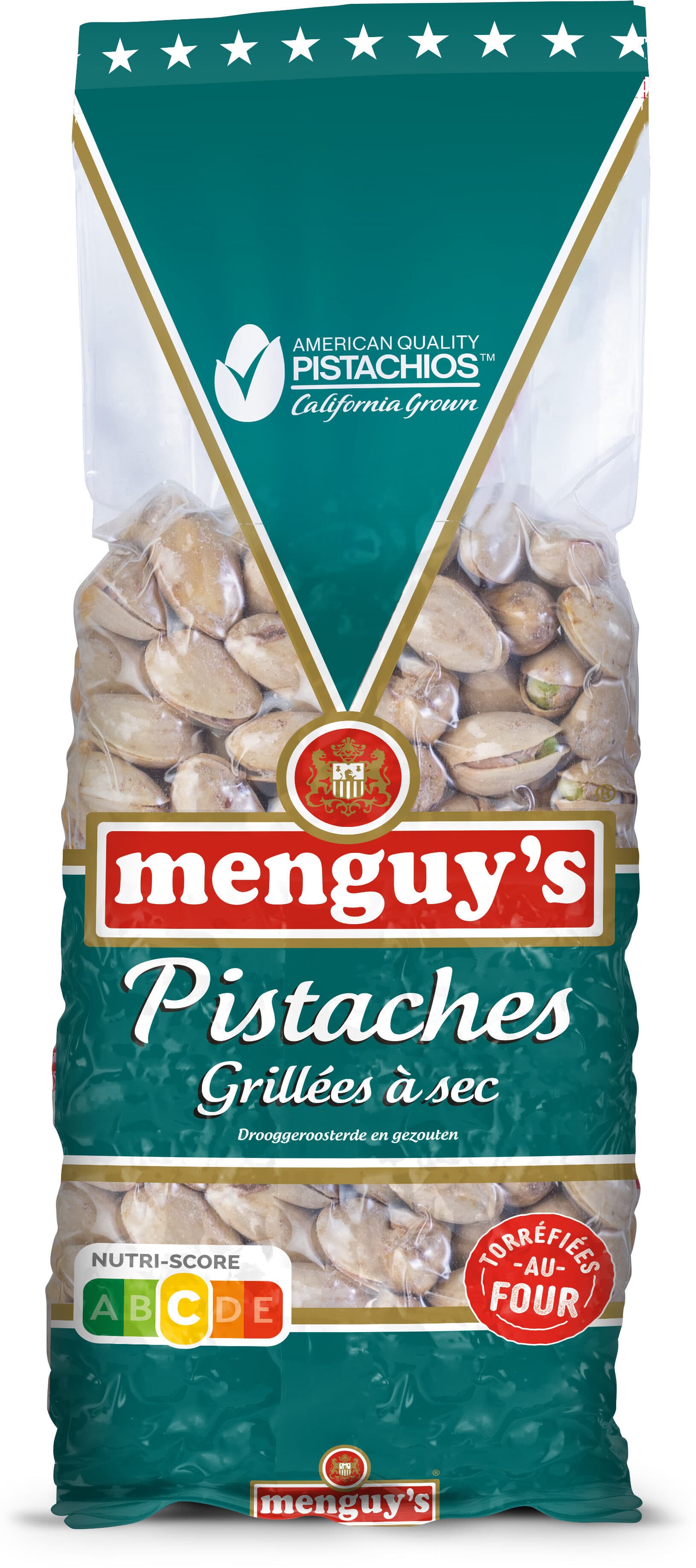 Menguy's Pistaches grillées à sec 270 g packshot