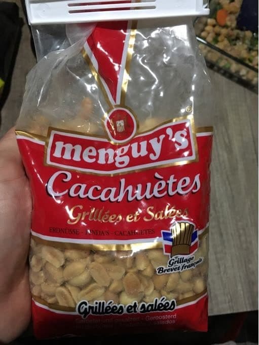Menguy s Cacahuètes grillées et salées packshot