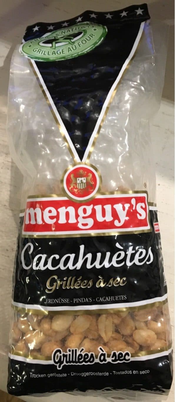 Menguy's Cacahuetes grillees à sec packshot