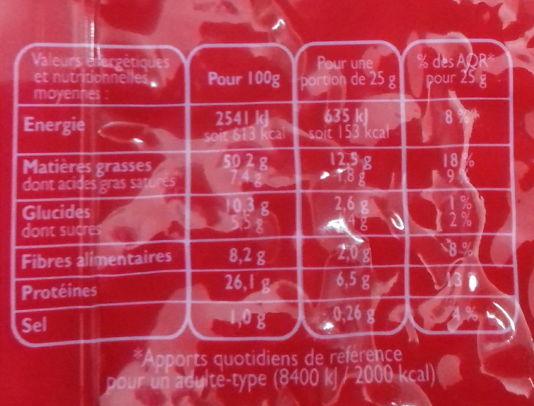 Menguy's Menguy's cacahuetes grillees salees 410 g packshot