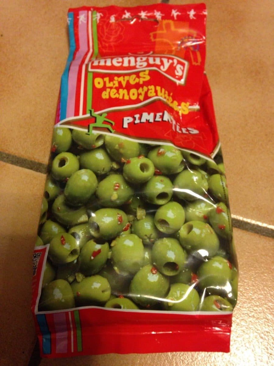 Menguy's Olives Vertes Pimentées packshot