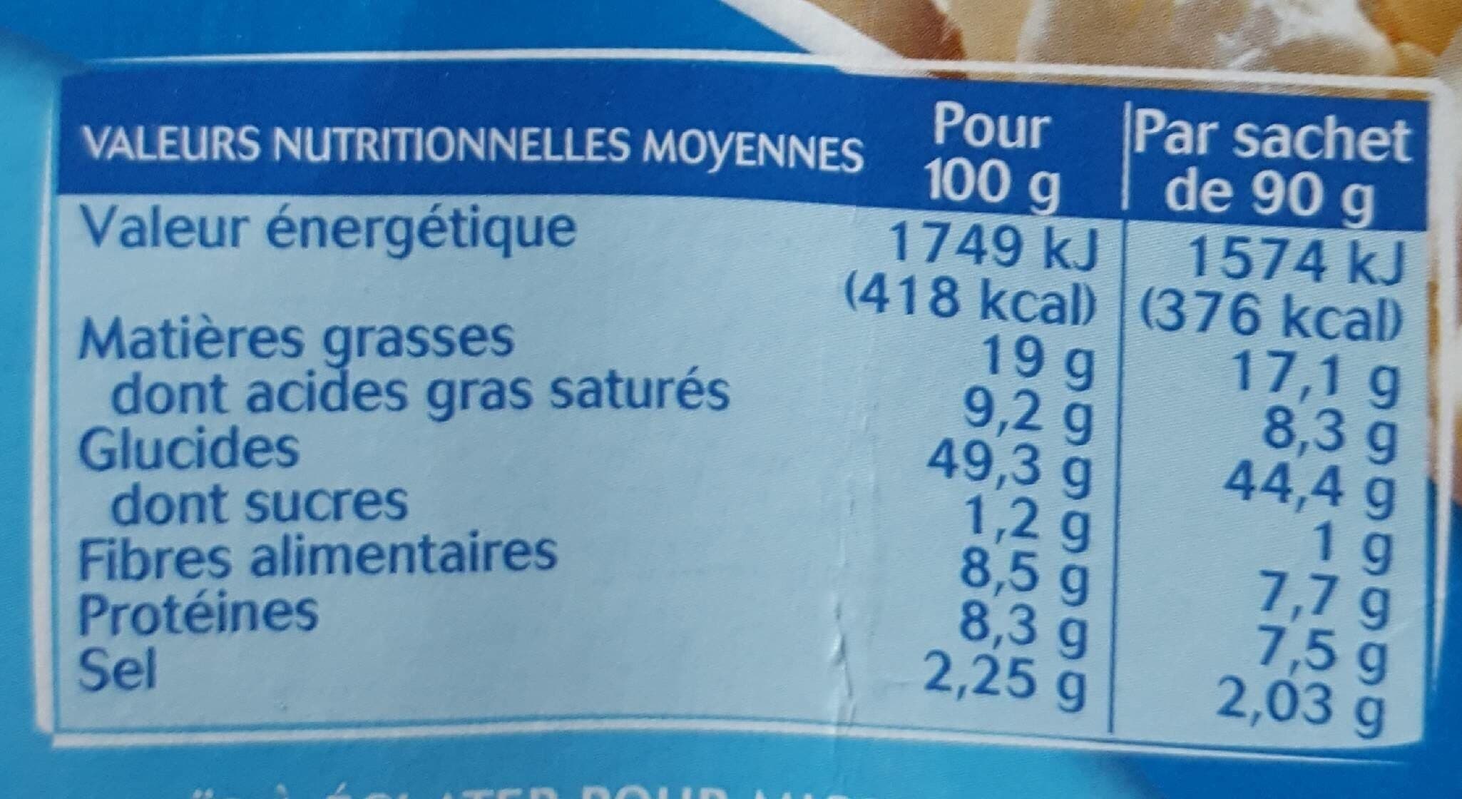 Menguy s Popcorn micro-ondes salé 3x90 g packshot