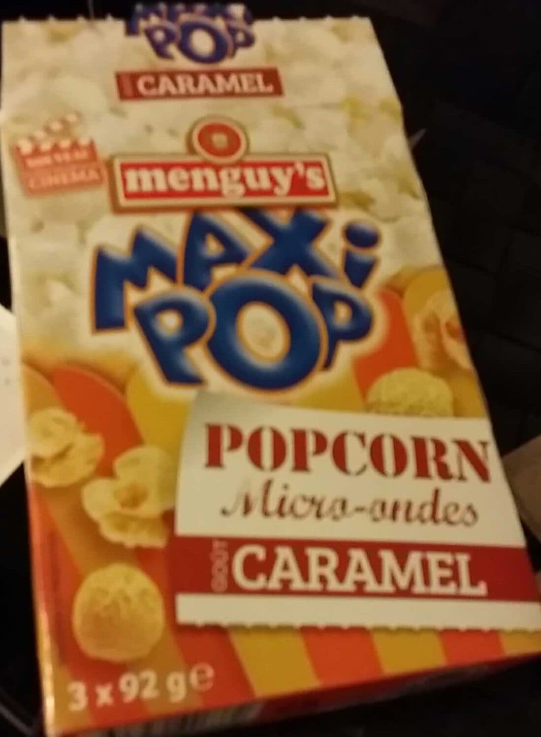 Menguy's Maxi Pop Caramel packshot