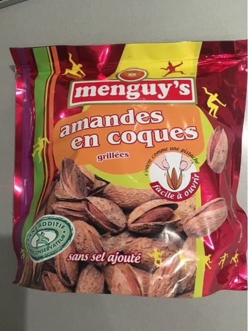 Menguy's Amandes en coques grillées packshot