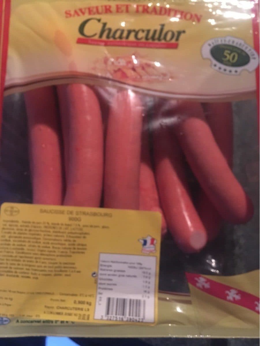 Charculor Saucisse de strasbourg packshot