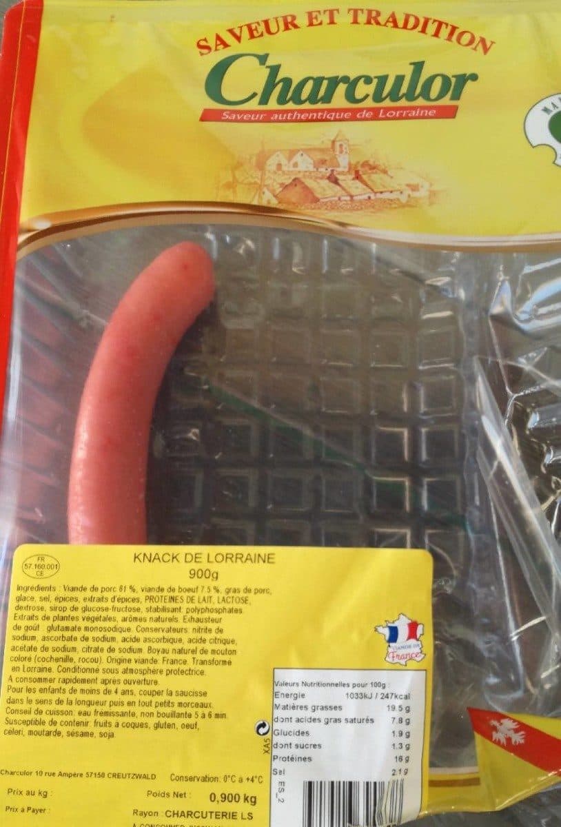 Charculor Knack de Lorraine packshot