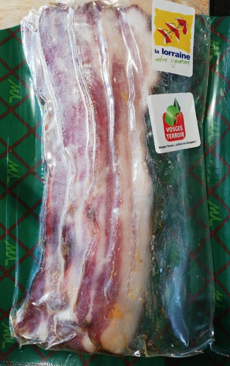 Open Food Facts Poitrine fumée tranchée packshot