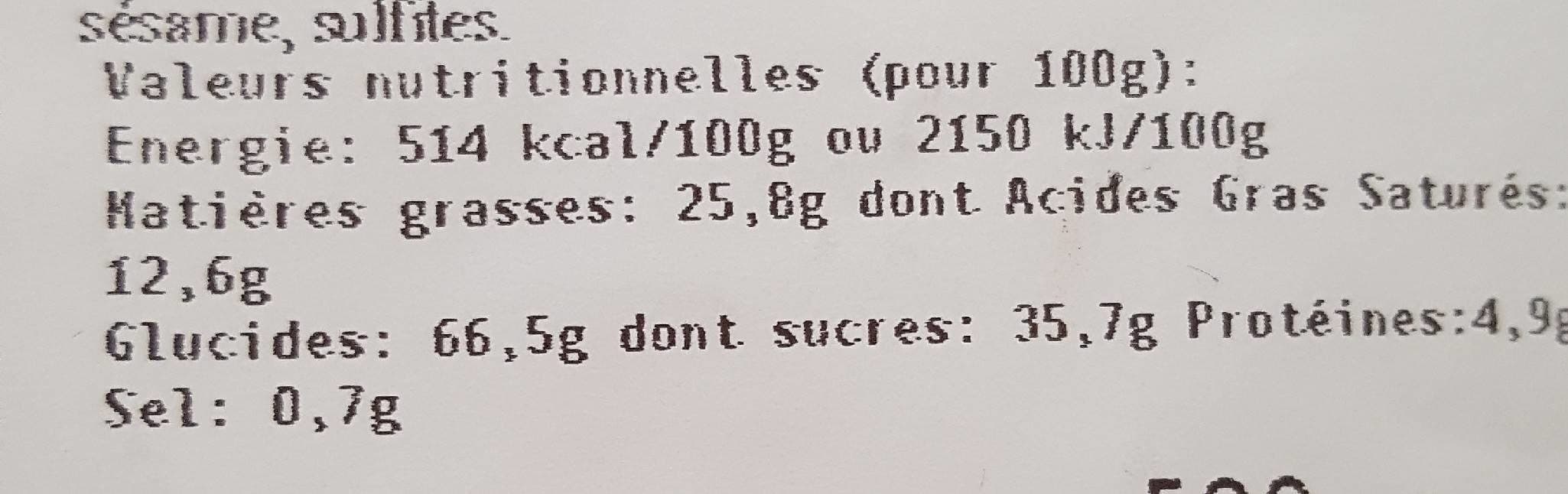 Open Food Facts Fourrés bretons cacao packshot