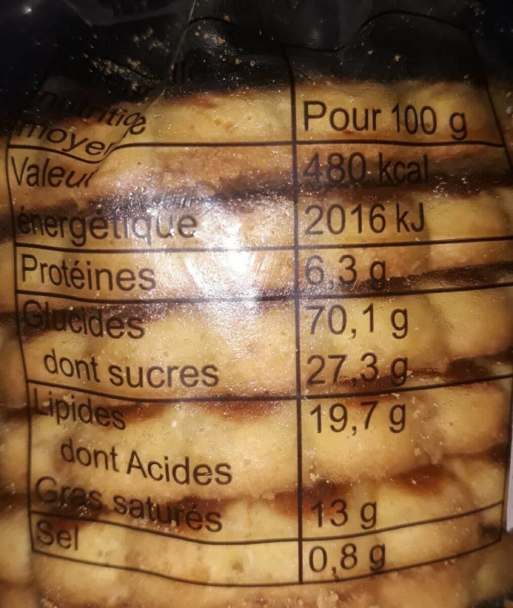 Joubard Maxi galettes pur beurre a la fleur de sel de Guerande JOUBARD packshot