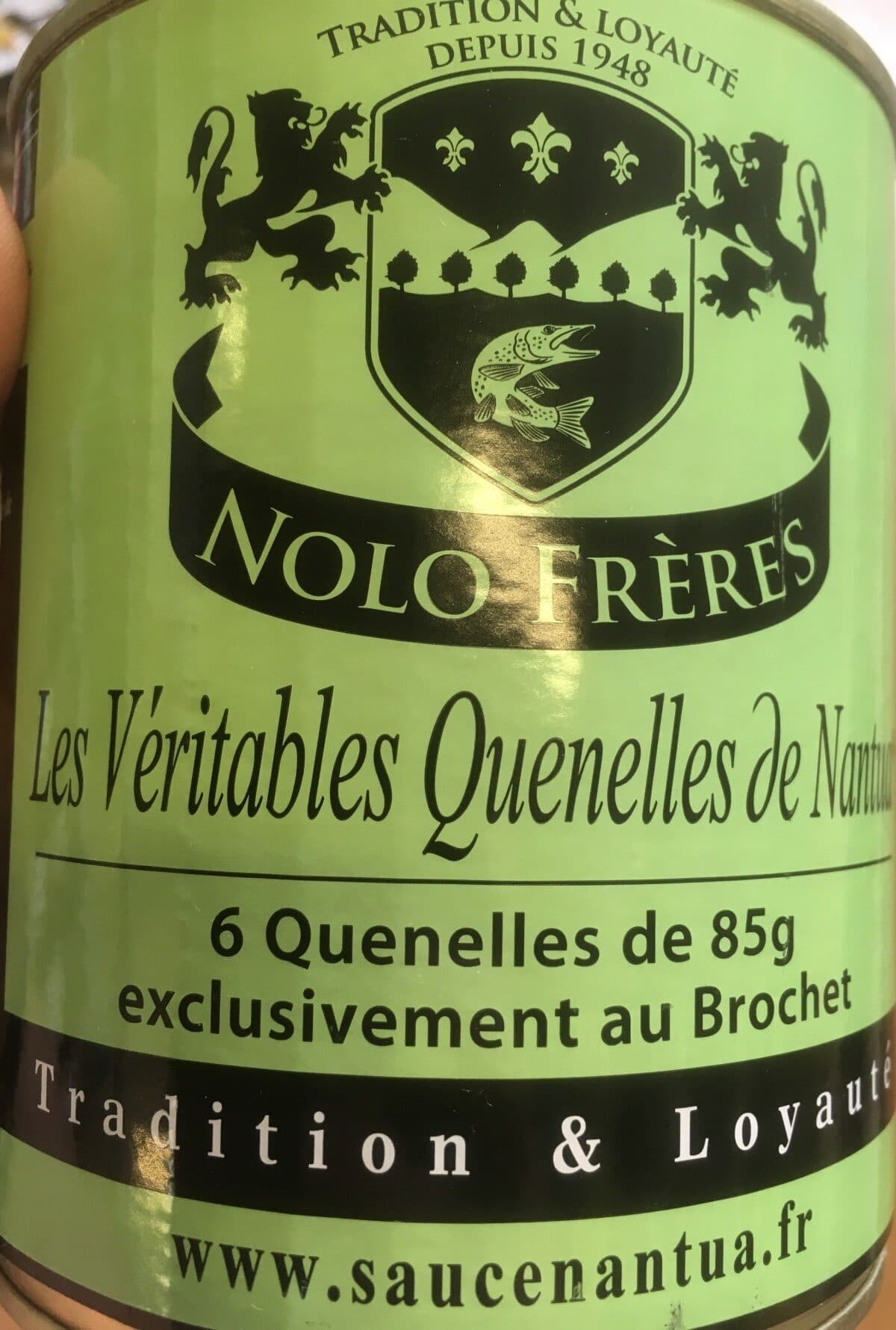 Nolo Frères Quenelles de Nantua packshot