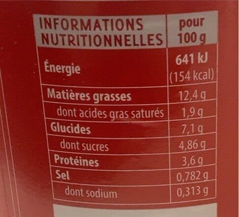 Nolo La Véritable Sauce Nantua Nolo Frères packshot