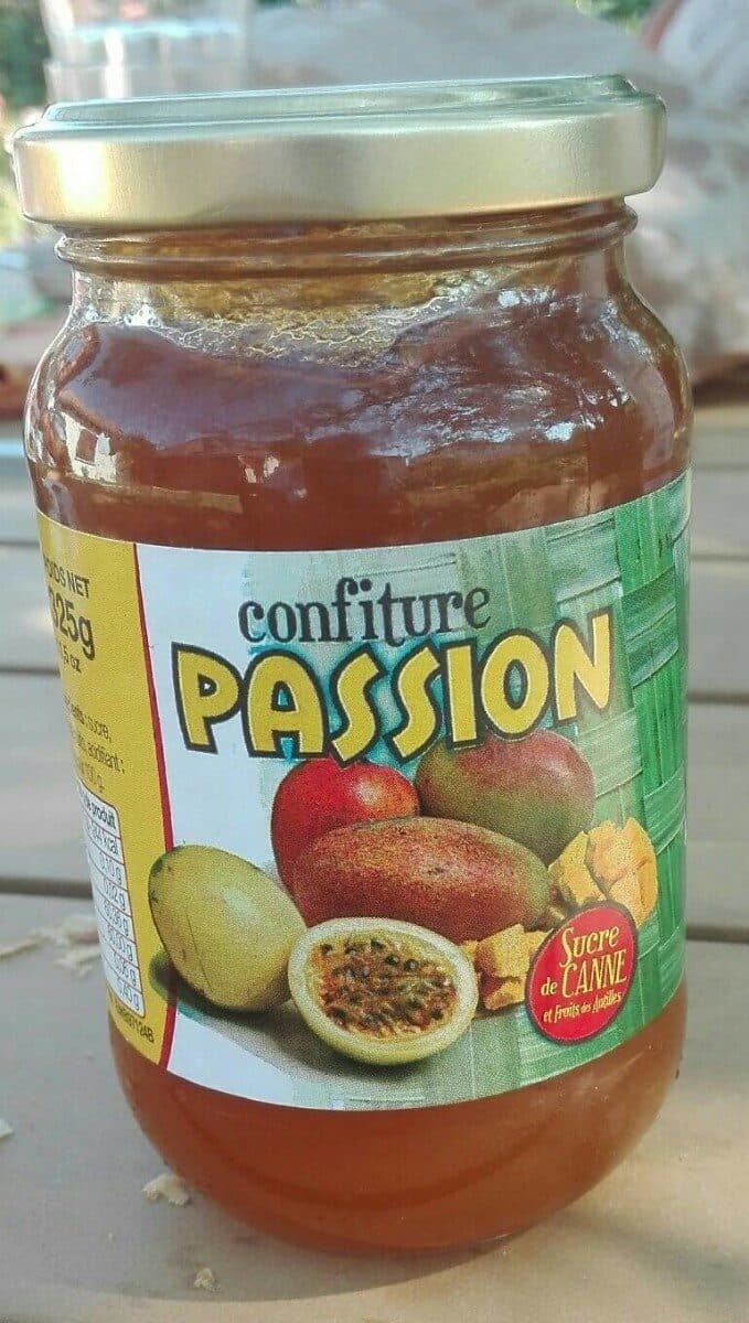 Banane de guadeloupe martinique Confiture passion packshot