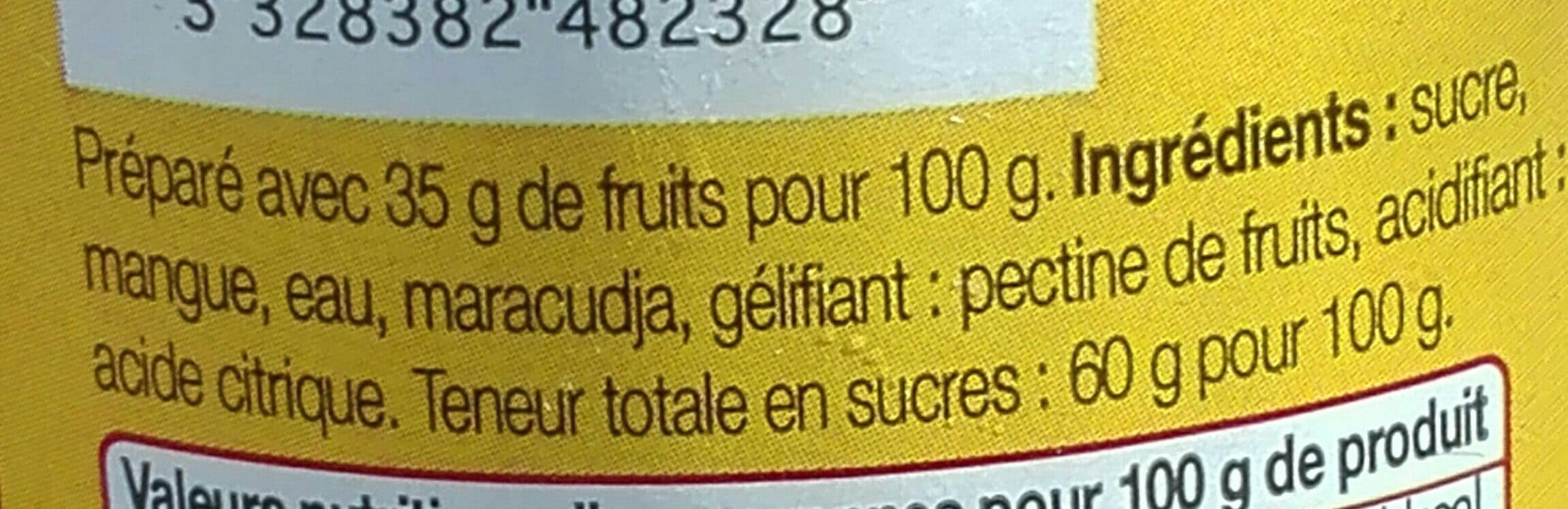 Banane de guadeloupe martinique Confiture passion packshot
