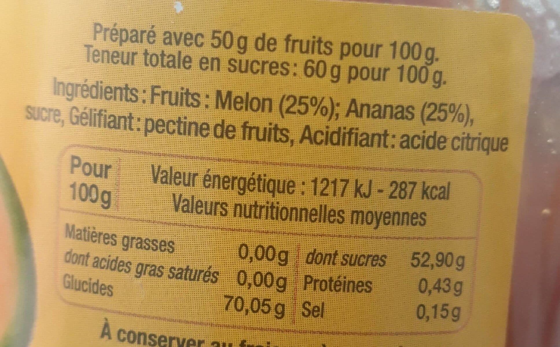 M'amour Confirure Extra Melon-ananas packshot