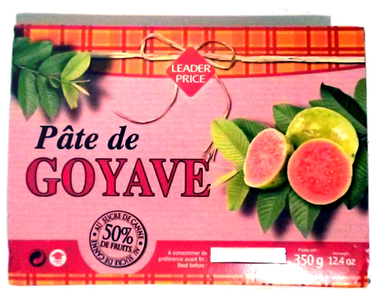 Leader Price Pâte de goyave packshot
