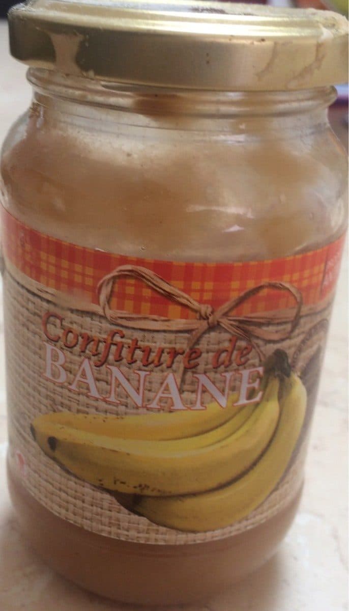 Open Food Facts Confiture de banane packshot