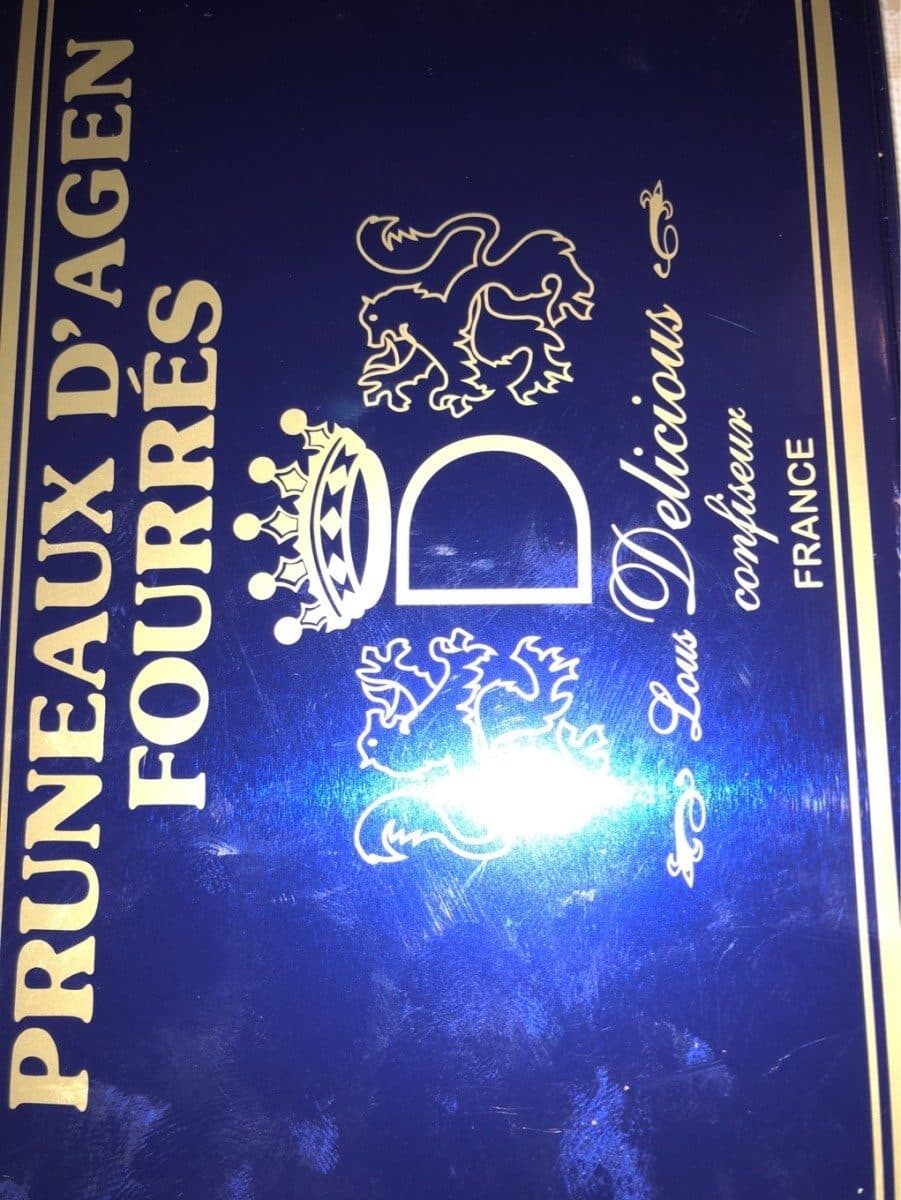 Open Food Facts Pruneaux Fourrés packshot