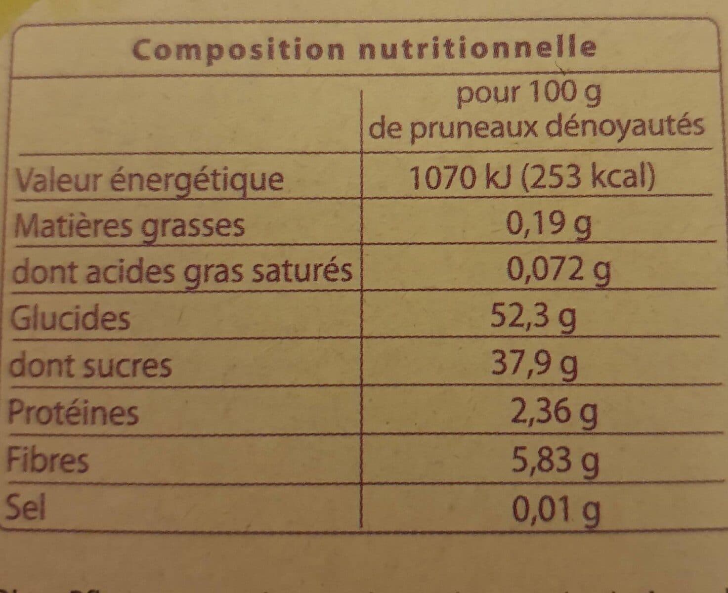 Pruno Delice Pruneaux d’agen packshot