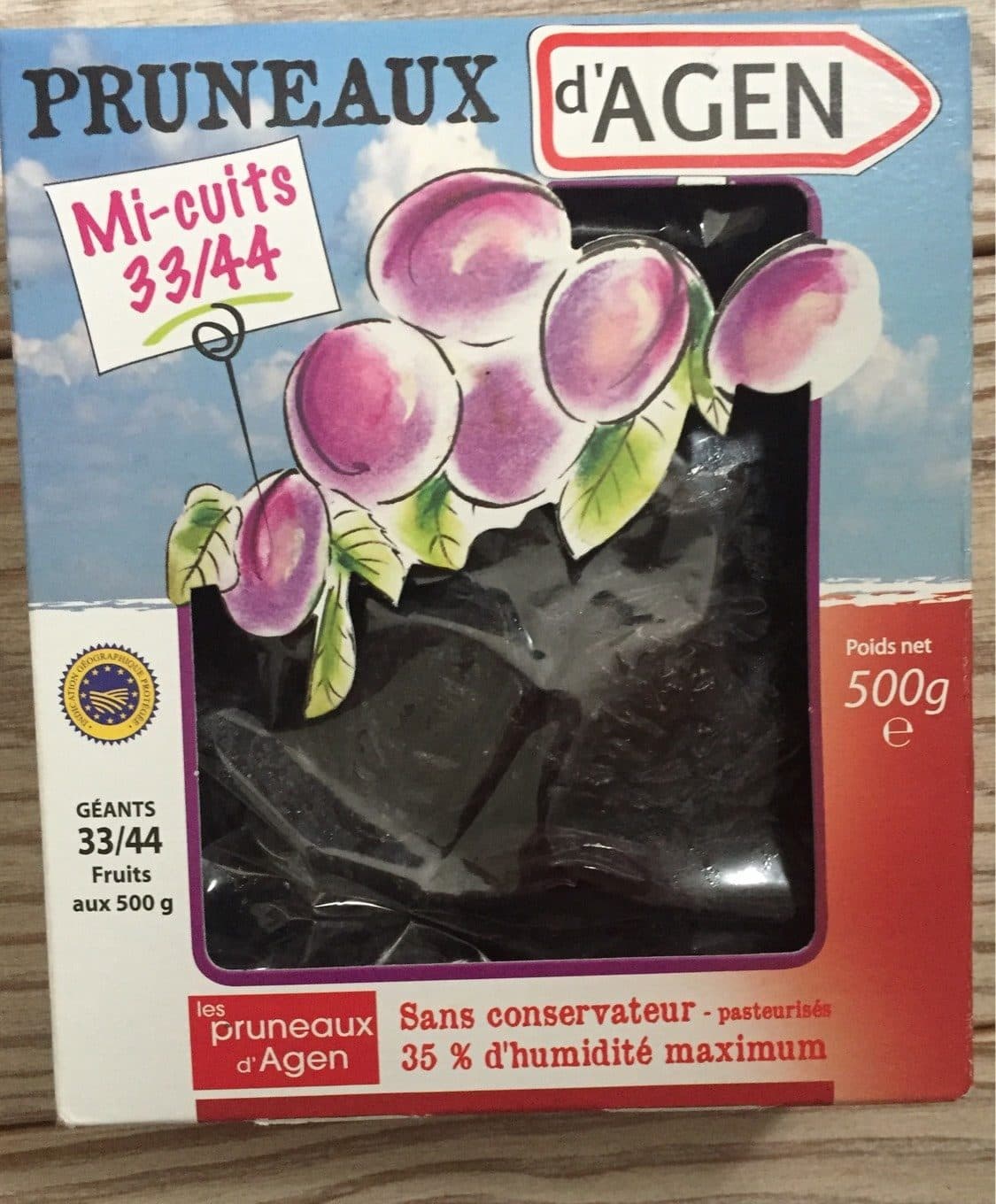 Coufidou Pruneaux d'Agen packshot