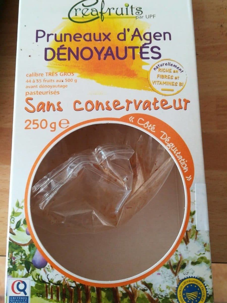 Open Food Facts Pruneaux Agen dénoyautés packshot