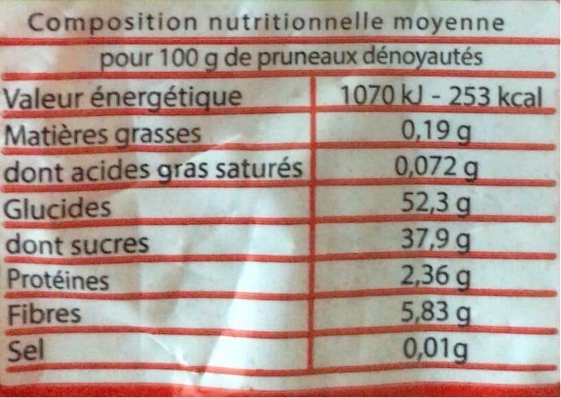 Open Food Facts Pruneaux d'Agen packshot