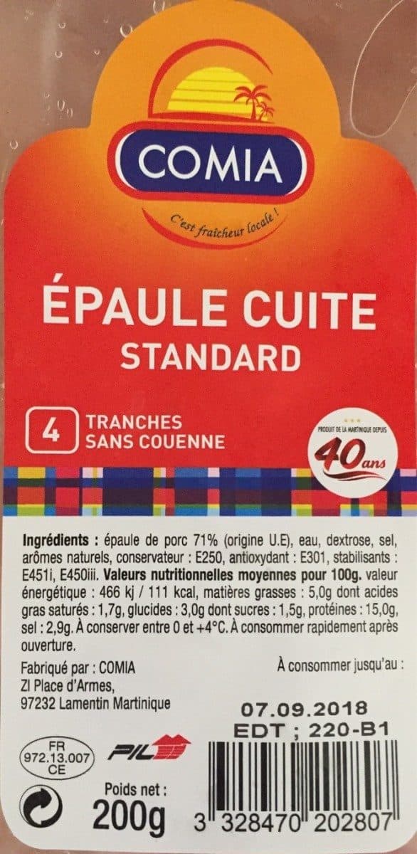 Leader Price Epaule Cuite packshot