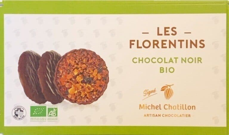 Michel Chatillon Les Florentins ® BIO Chocolat noir packshot