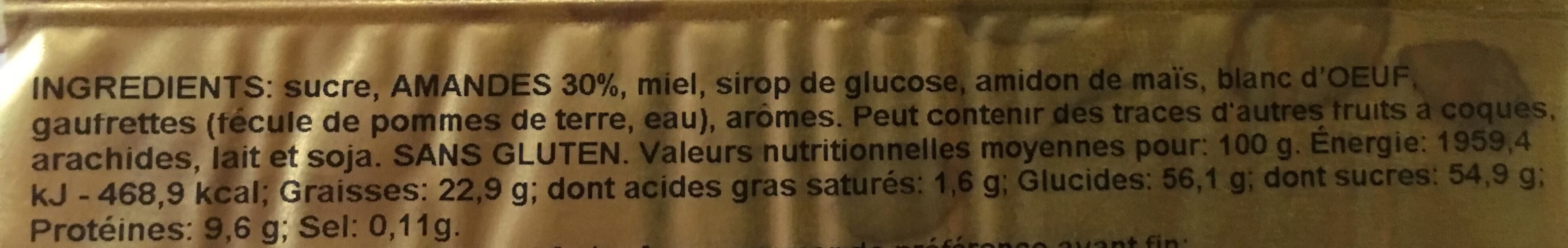 Stanislas Cake De Nougat Amandes packshot