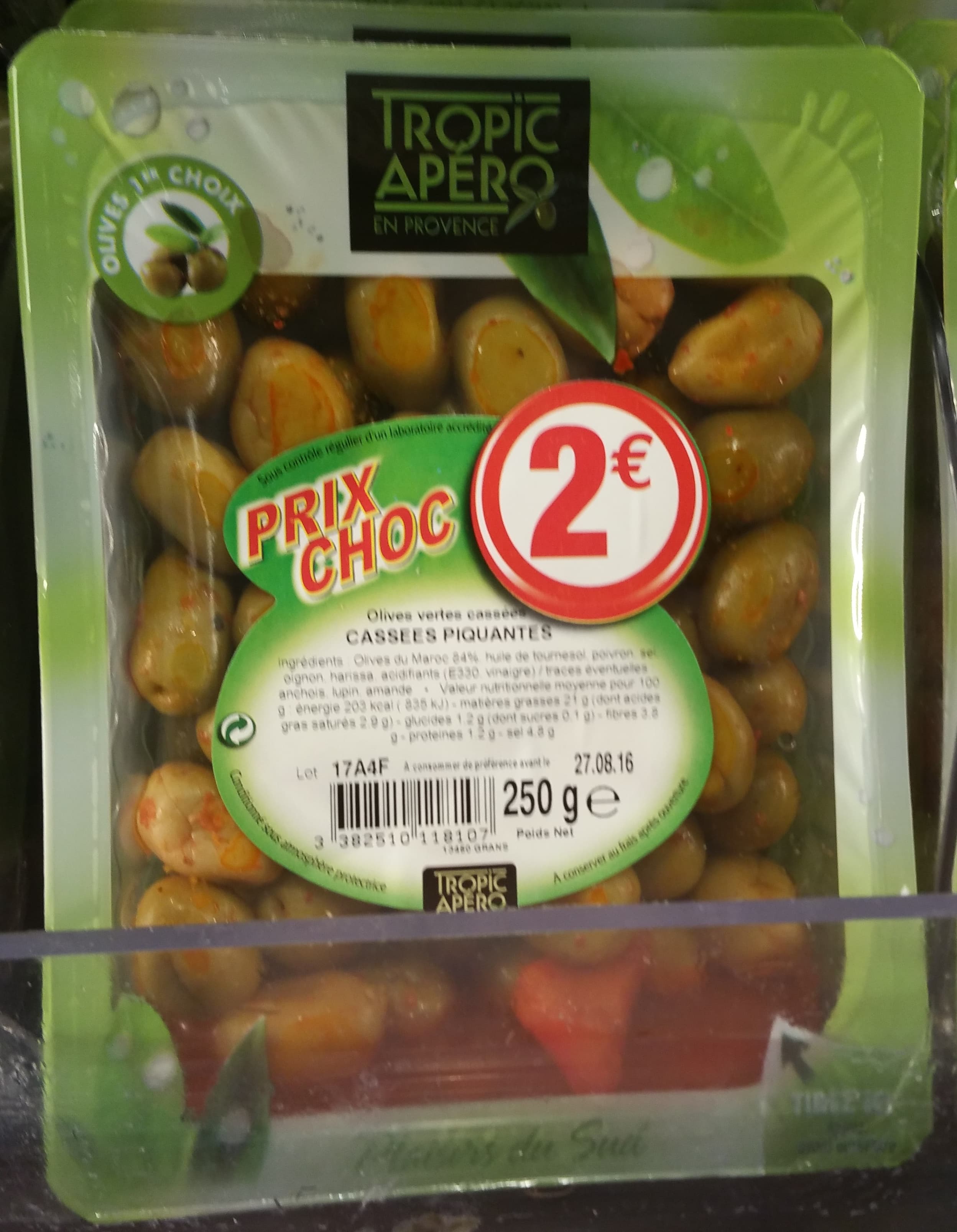 Tropic Apéro Olive Cassée Piquante packshot