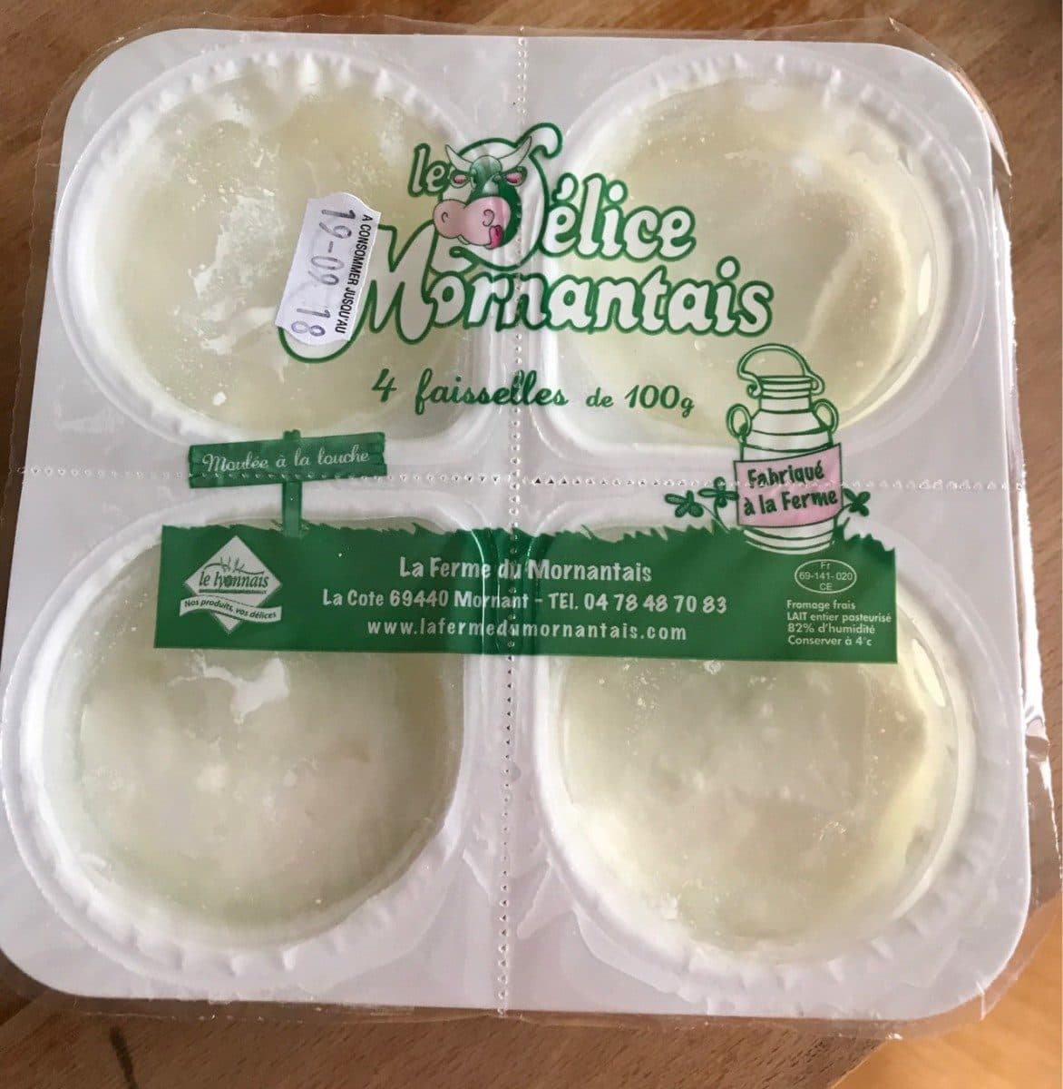 Le Délice Mornantais 4 faisselles packshot