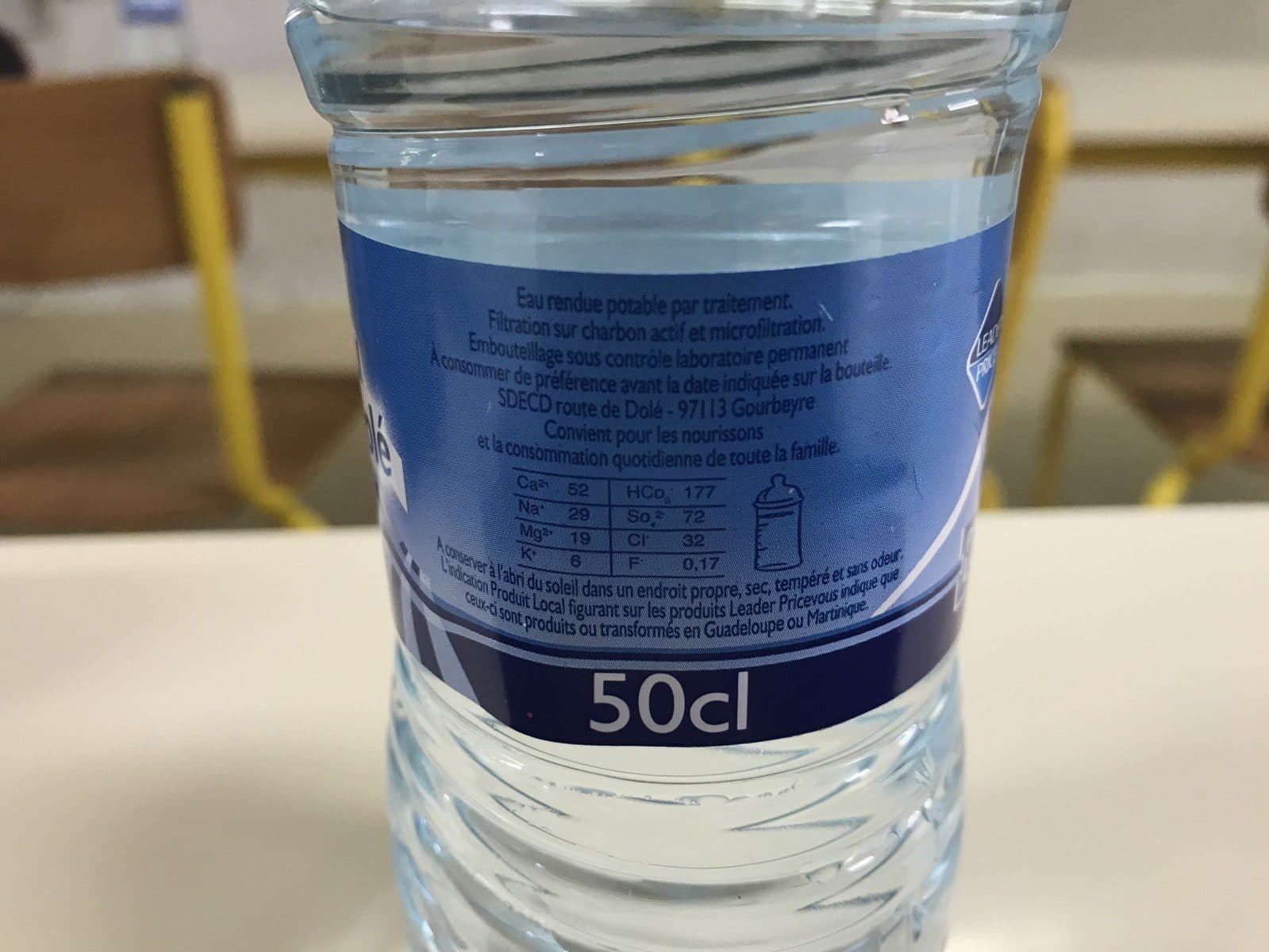 Open Food Facts Eau du massif du dolé packshot