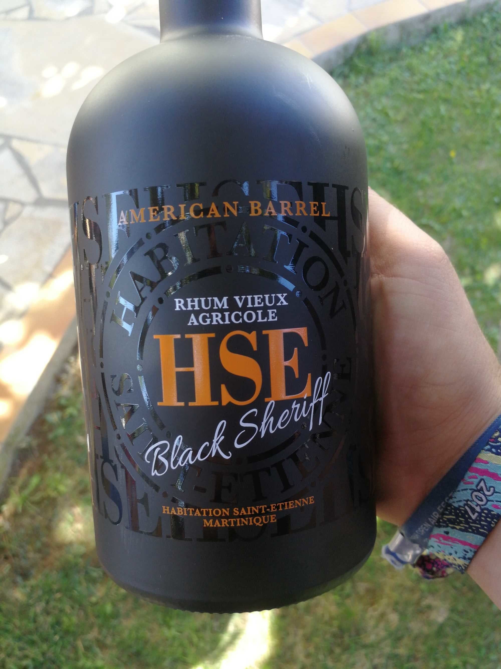 American Barrel HSE black sheriff packshot