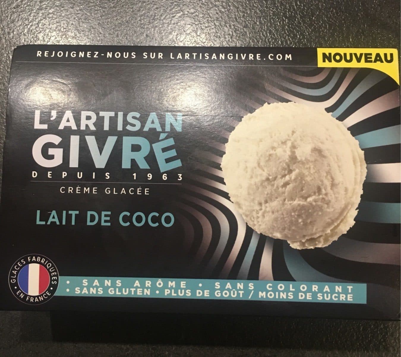 L'Artisan Givré Crème Glacée Lait de coco packshot