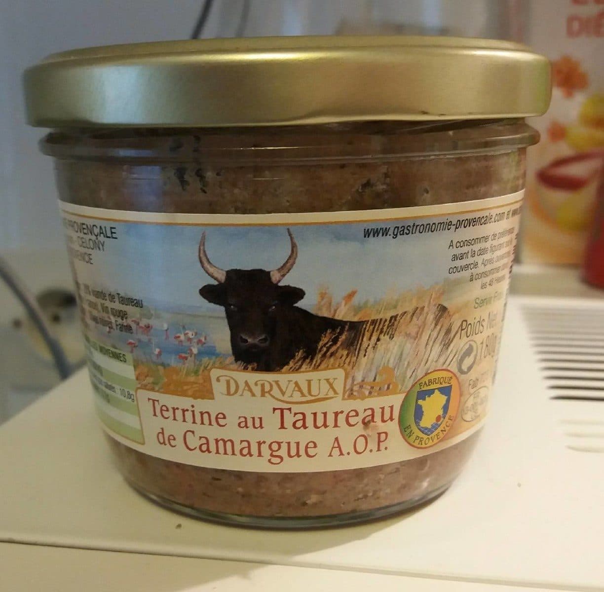 Open Food Facts Terrine au taureau de Camargue AOP packshot