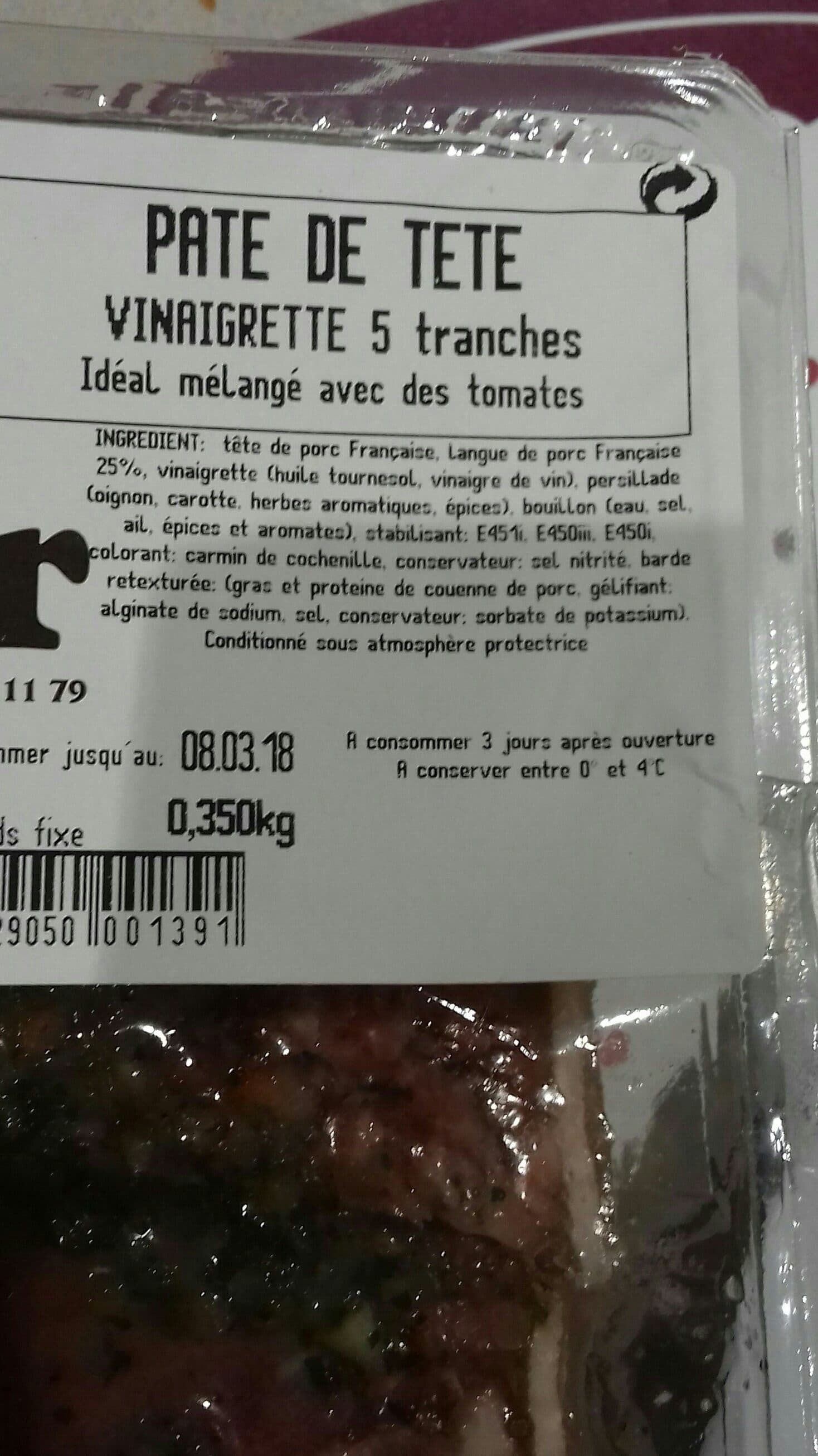 Bernier Paté de tête packshot