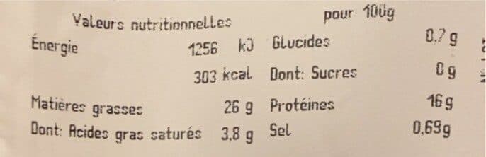 Open Food Facts Boeuf cuit vinaigrette packshot