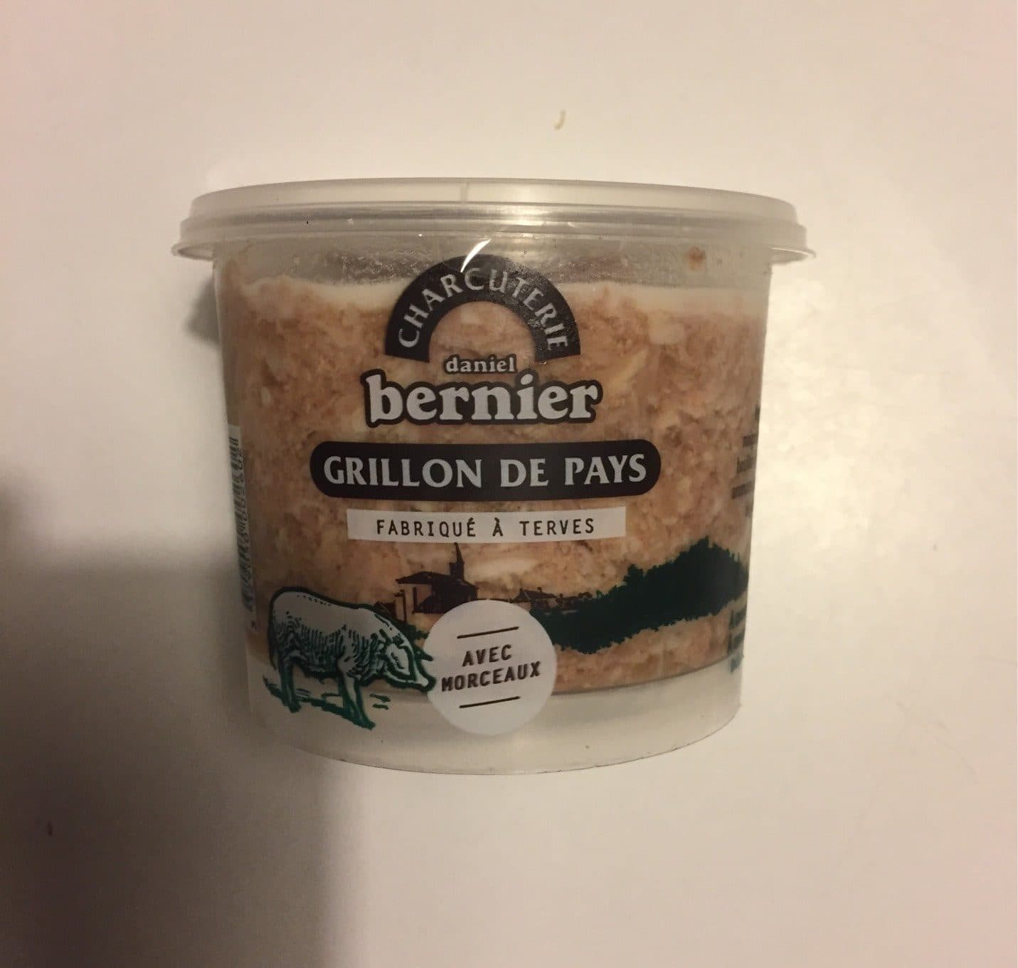 Daniel Bernier Grillon de pays packshot