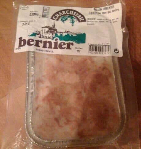 Open Food Facts Grillons Charentais DANIEL BERNIER packshot