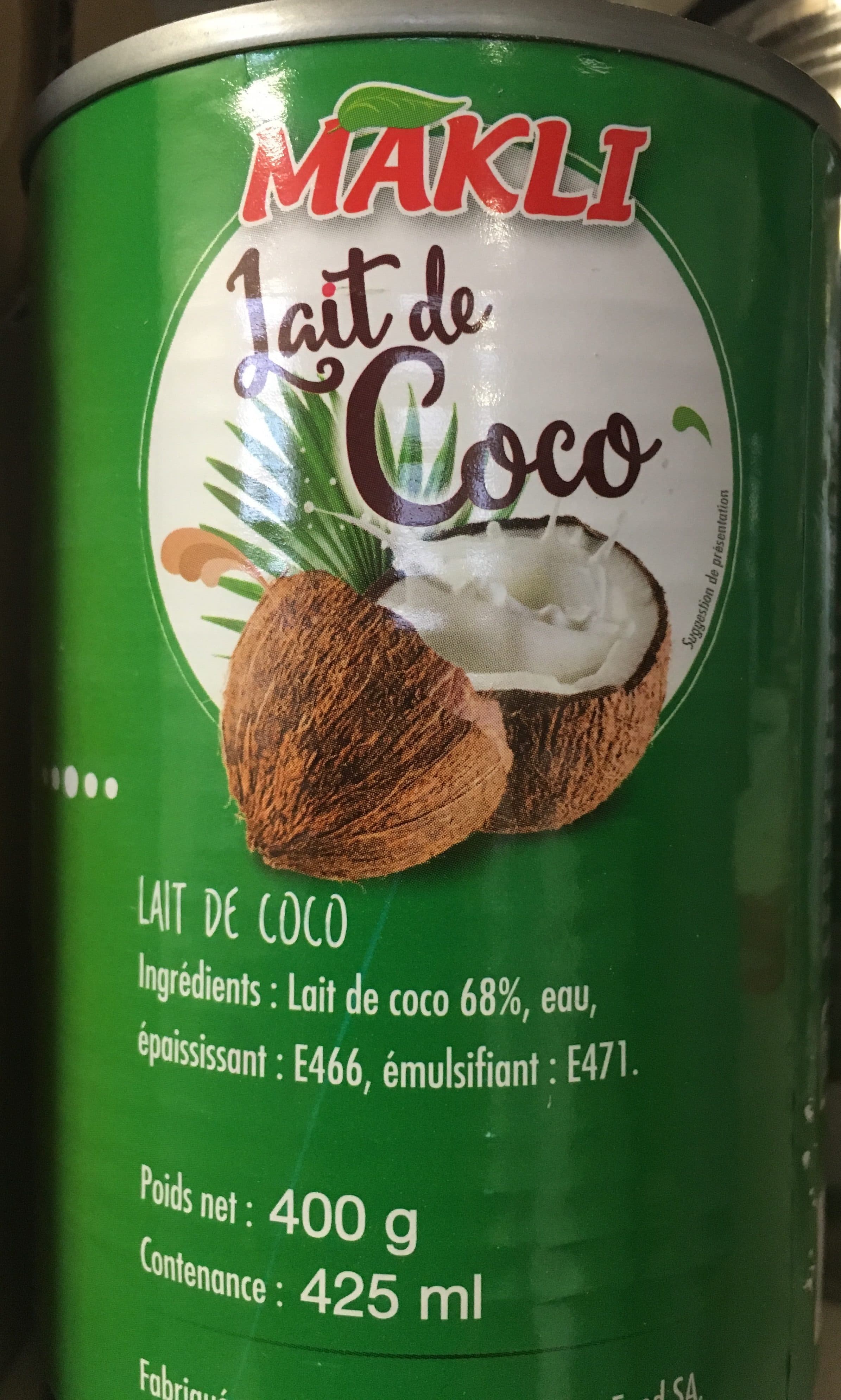 Makli Lait de coco packshot