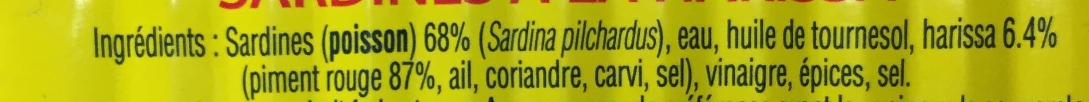 le phare du cap bon PETITES SARDINES A LA HARISSA packshot
