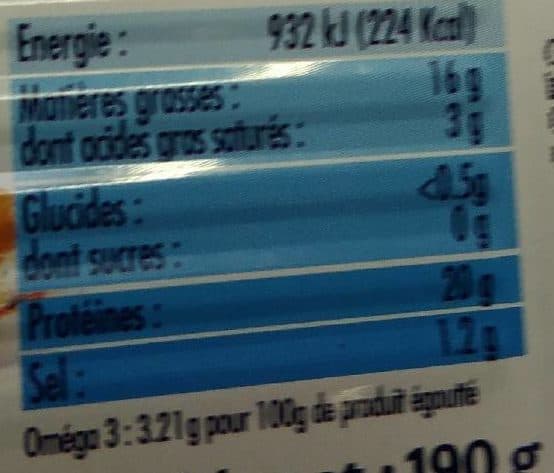 Nautilus Filets de Harengs Fumés packshot