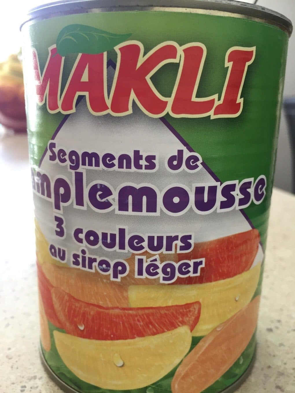 Makli Segments de pamplemousse packshot